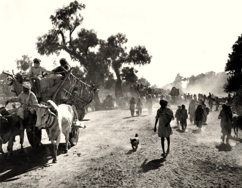 Refugee at Balloki, Kasur during partition of India 