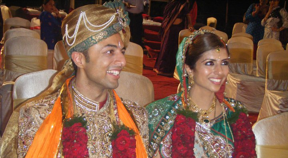Shrien Dewani and Anni Ninna Dewani at their wedding in Mumbai (Anni Dewani memorial page)